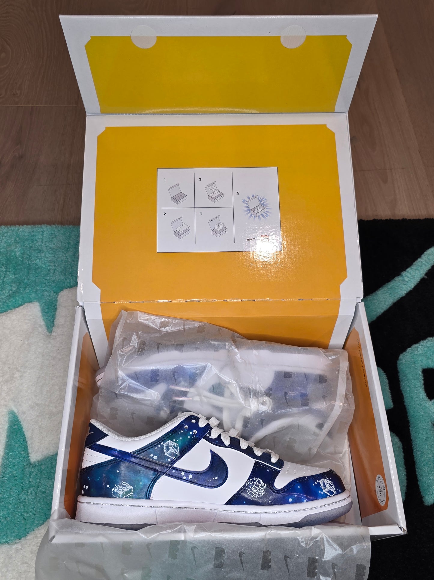 Nike Dunk Low LEGO Galaxy