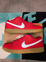 Nike SB Dunk Low University Red Gum