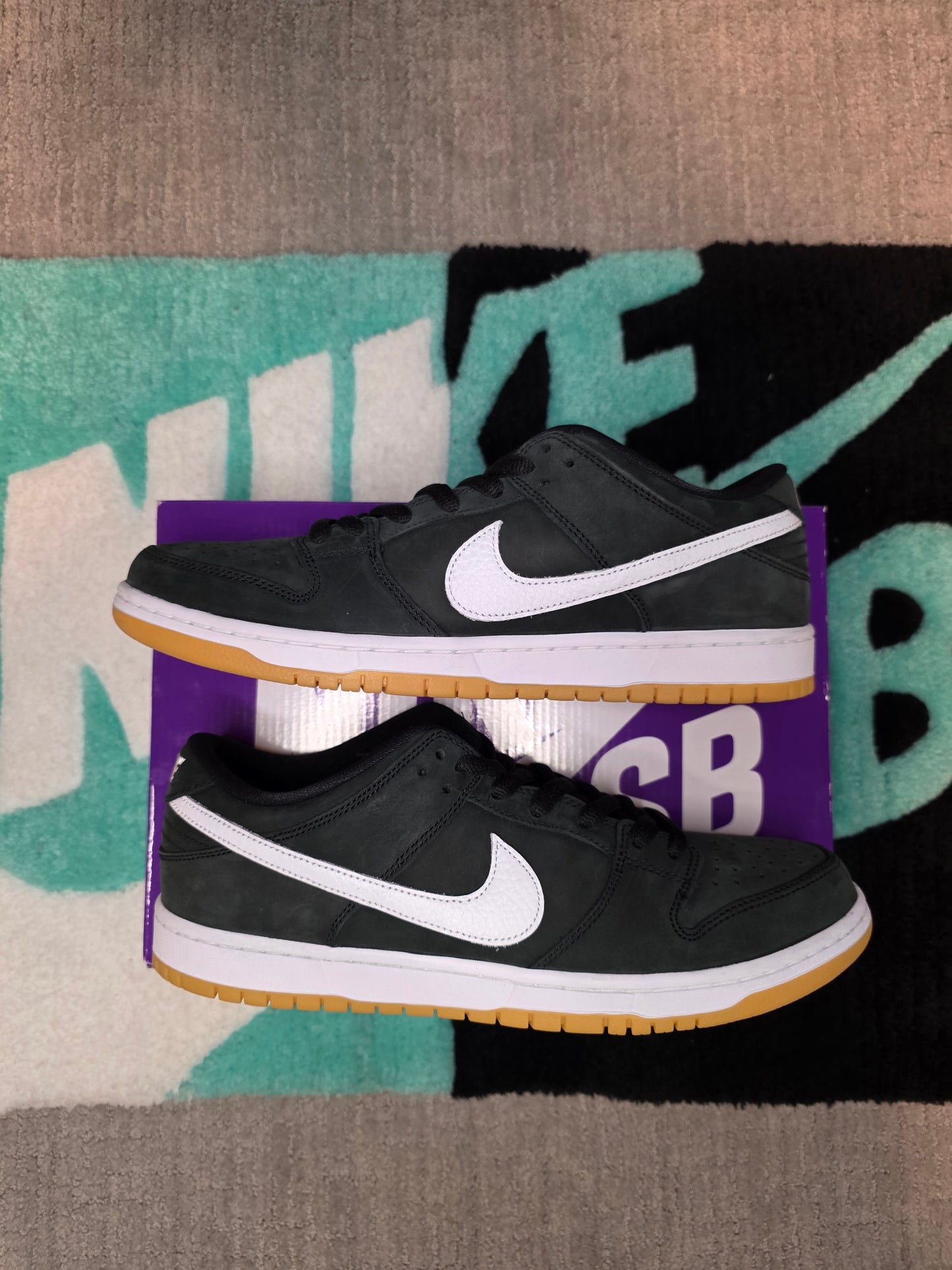 Nike SB Dunk Low Pro Black Gum