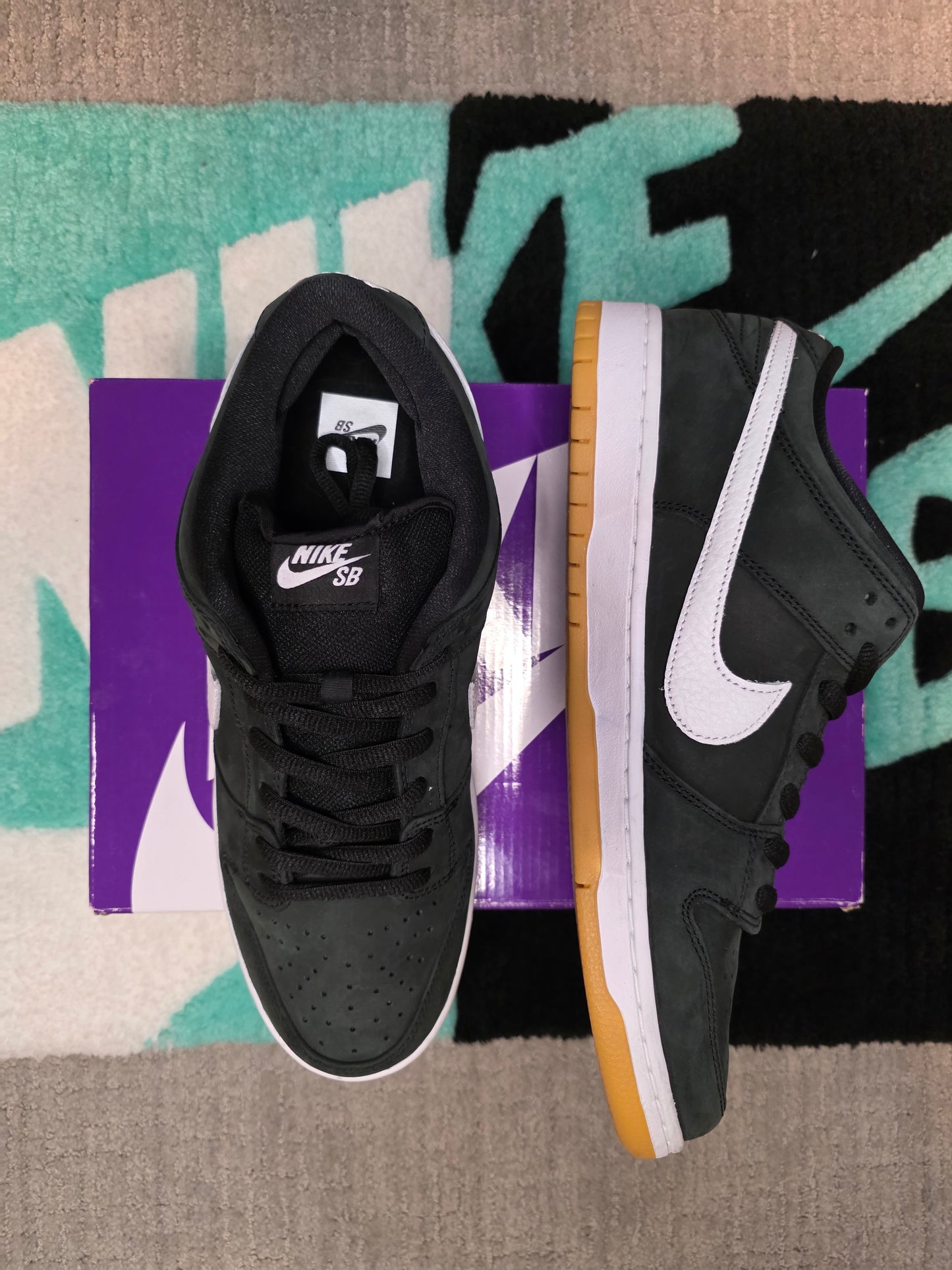 Nike SB Dunk Low Pro Black Gum